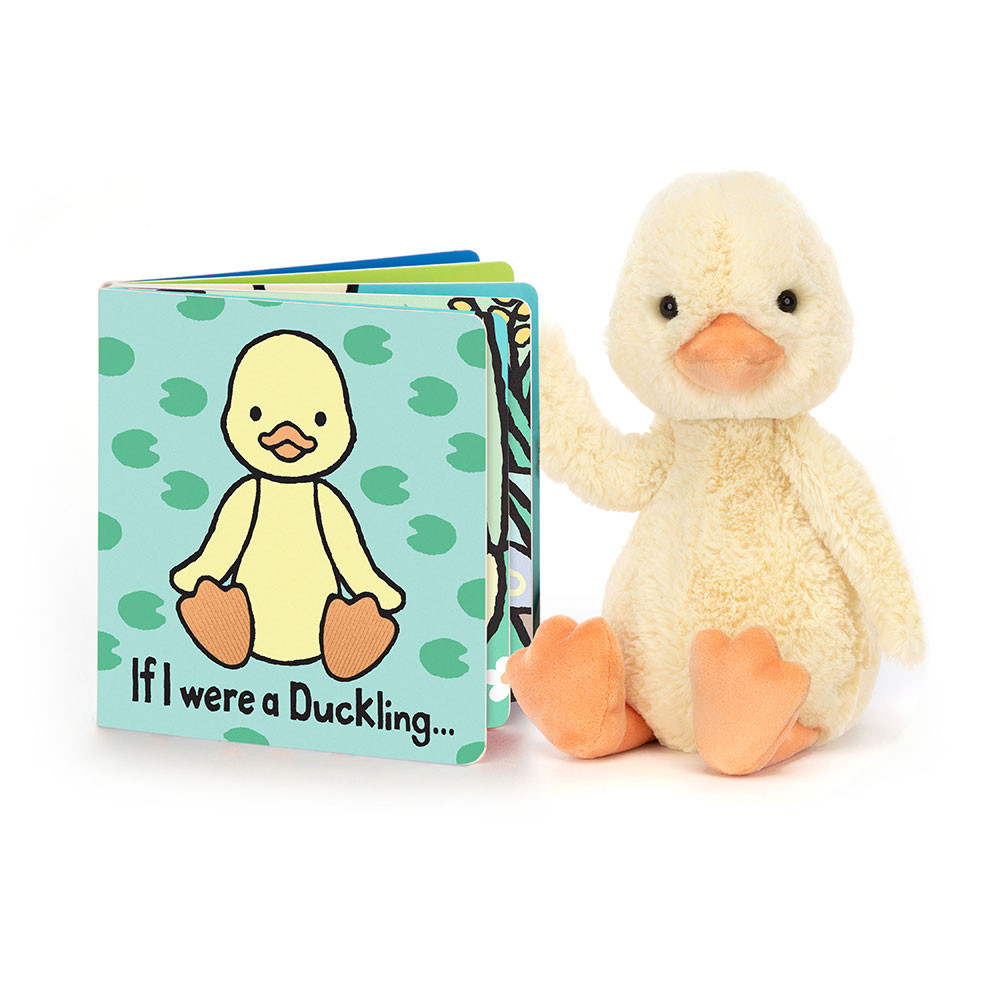 If I Were a Duckling Board Book & Bashful Duckling Medium